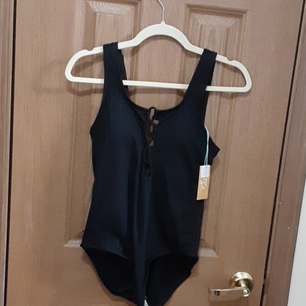 Kona Sol One Piece Swimsuit Black - Picture 4 of 7